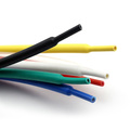 adhesive PE Material 3:1 Wire insulation waterproof colorful polyolefin diameter 1.6mm dual wall heat shrink tubing
